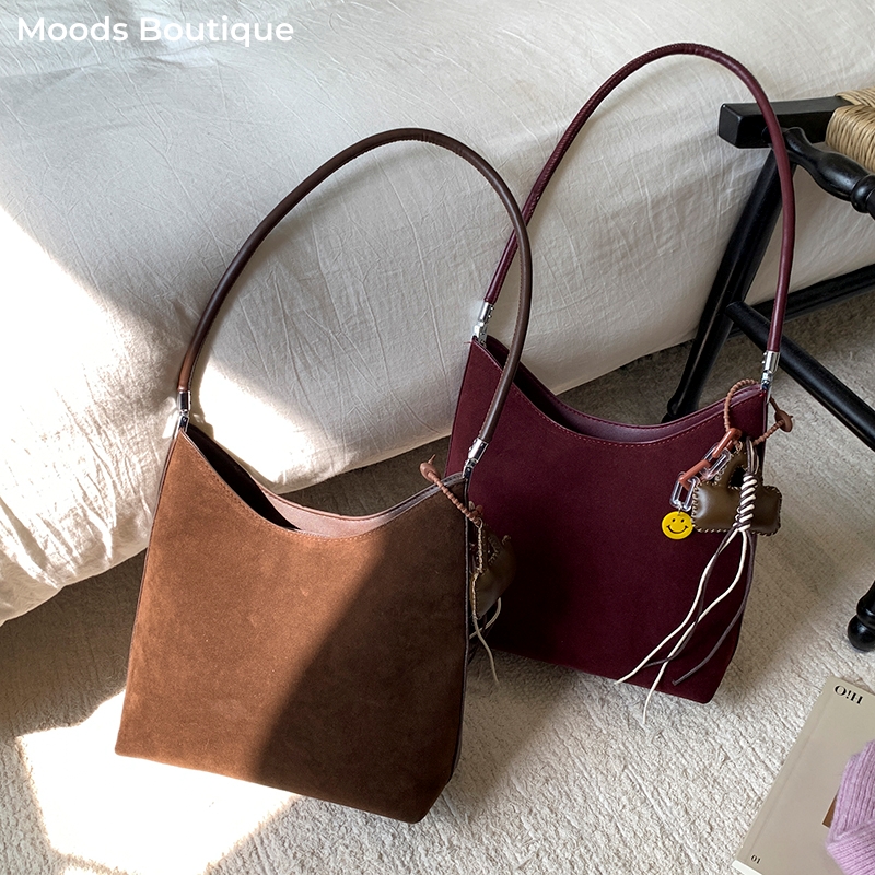 MOODS 2025 Autumn New PU Suede – Tote Bag Sublimation recenzja i cena