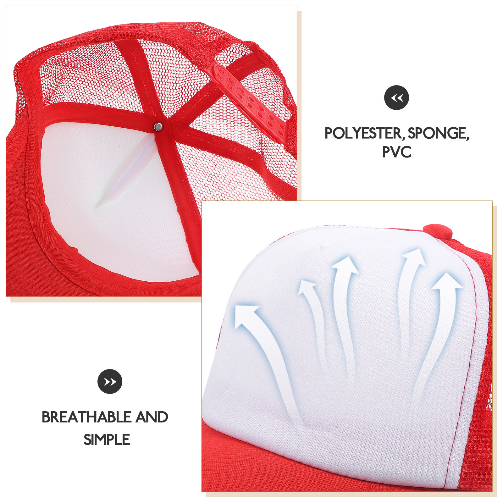10Pcs Blank Mesh Baseball Caps – Hat Sublimation Blank recenzja i cena