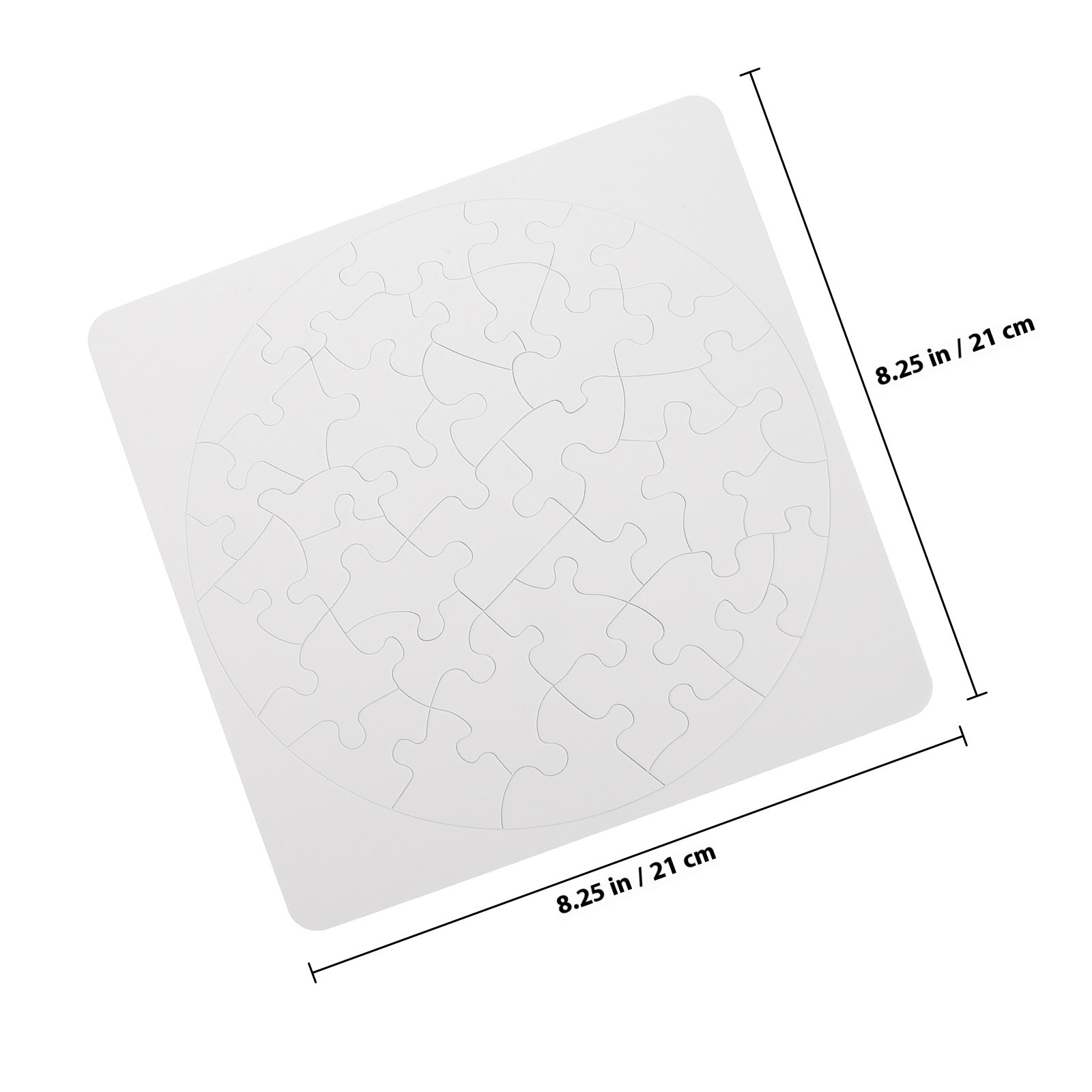 5 Sets Puzzle Sublimation Puzz – Puzzle Blank White recenzja i cena