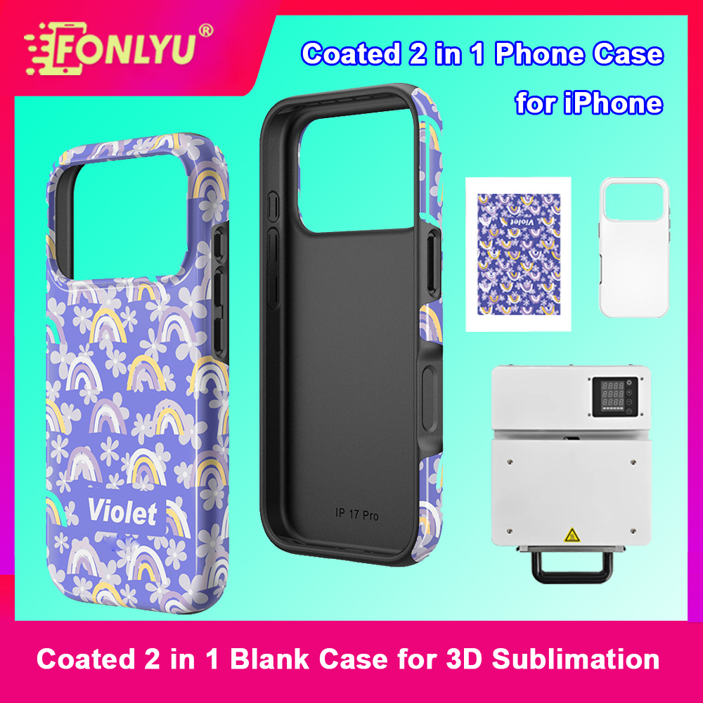 FONLYU Coated 2in1 Blank Phone – Phone Case Blank Print recenzja i cena