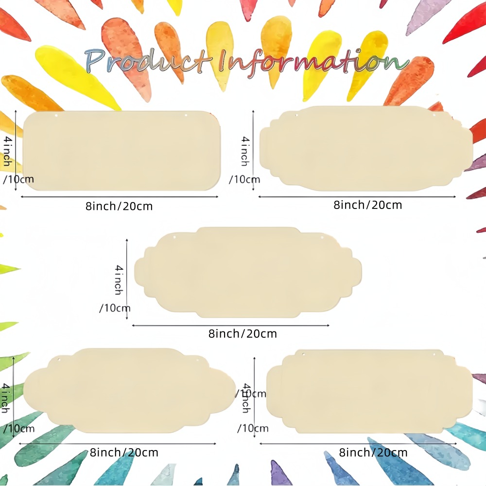 Blank Rectangle Oval Hanging W – Yard Sign Blank recenzja i cena