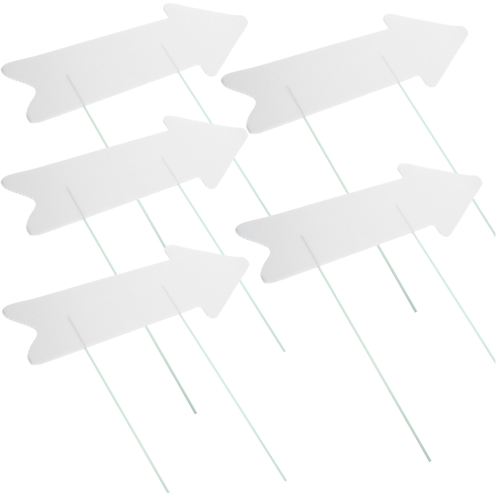 5Pcs Blank Yard Signs Plastic  – Yard Sign Blank recenzja i cena